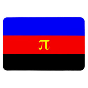 Magnet Flexible Drapeau de fierté polyamoureuse