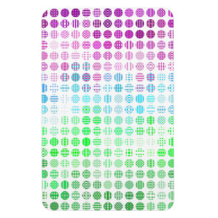 Magnet Flexible Drapeau de fierté Toric abstrait boho éclectique G