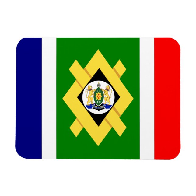 Magnet Flexible Drapeau de Johannesburg (Horizontal)