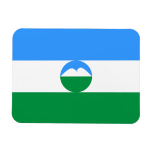 Magnet Flexible Drapeau de Kabardino-Balkarie