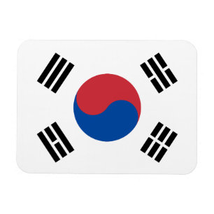 Magnet Flexible Drapeau de la Corée du Sud