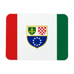 Magnet Flexible Drapeau de la Fédération de Bosnie-Herzégovine