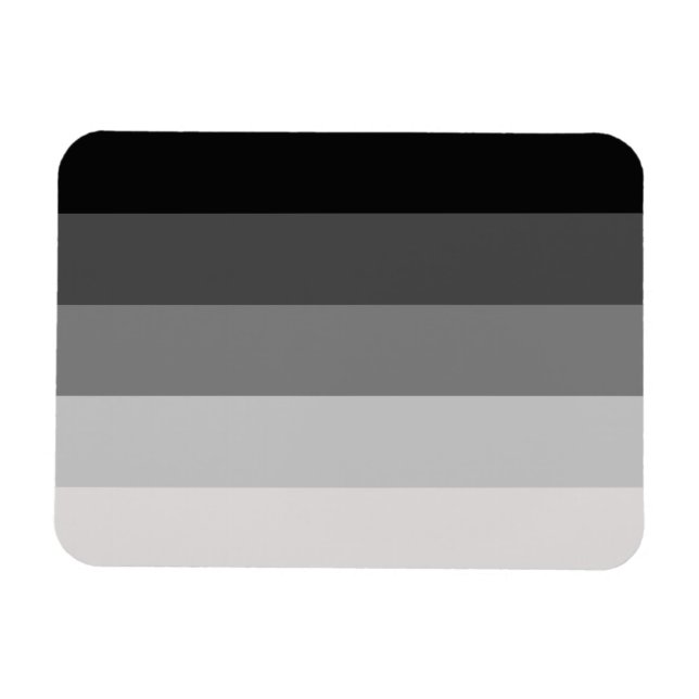 Magnet Flexible Drapeau de la Fierté droite (Horizontal)