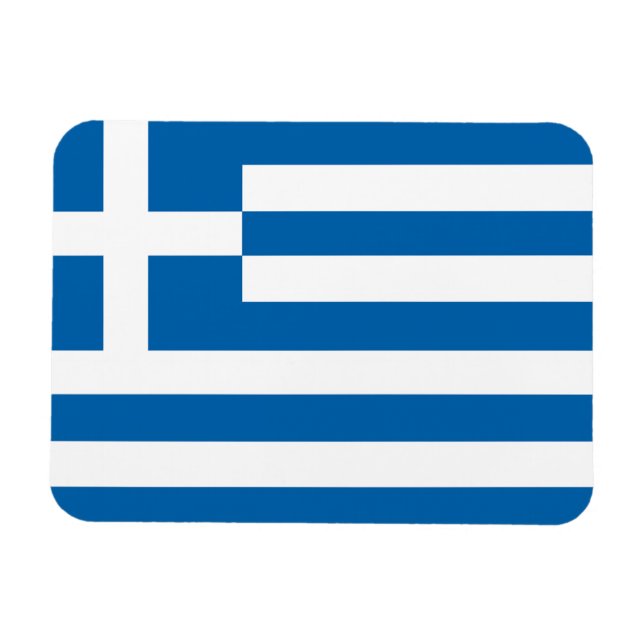Magnet Flexible Drapeau de la Grèce (Horizontal)