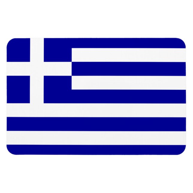 Magnet Flexible Drapeau de la Grèce (Horizontal)