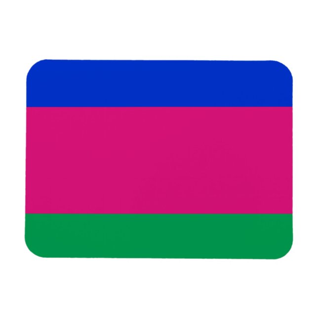 Magnet Flexible Drapeau de la République populaire de Kouban (Horizontal)