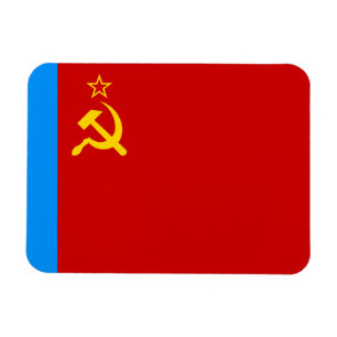 Magnet Flexible Drapeau de la Russie soviétique, URSS, CCCP, commu