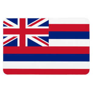 Magnet Flexible Drapeau de l'État d'Hawaii