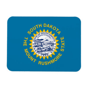 Magnet Flexible Drapeau de l'État du Dakota du Sud