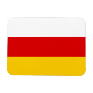 Magnet Flexible Drapeau de l'Ossétie du Sud