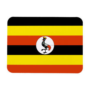Magnet Flexible Drapeau de l'Ouganda