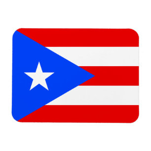 Magnet Flexible Drapeau de Porto Rico