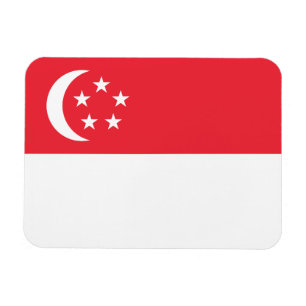Magnet Flexible Drapeau de Singapour
