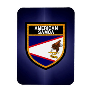 Magnet Flexible Drapeau des Samoa américaines