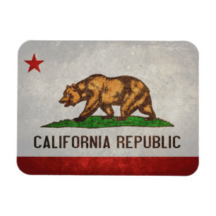 Magnet Flexible Drapeau d'État de Californie