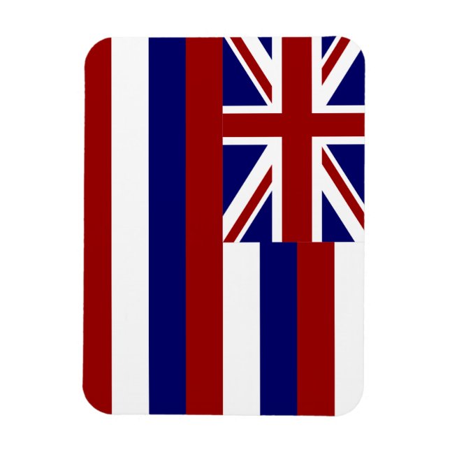 Magnet Flexible Drapeau d'Hawaï (Vertical)