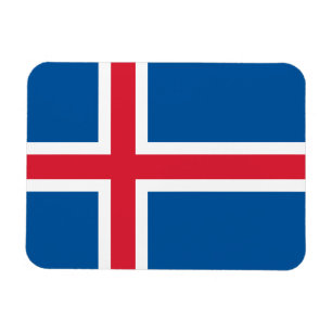 Magnet Flexible Drapeau d'Islande