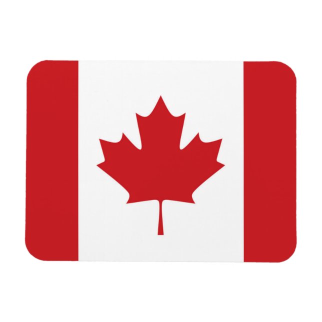 Magnet Flexible Drapeau du Canada (Horizontal)