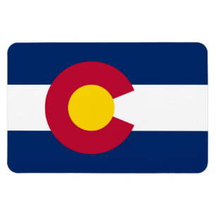 Magnet Flexible Drapeau du Colorado