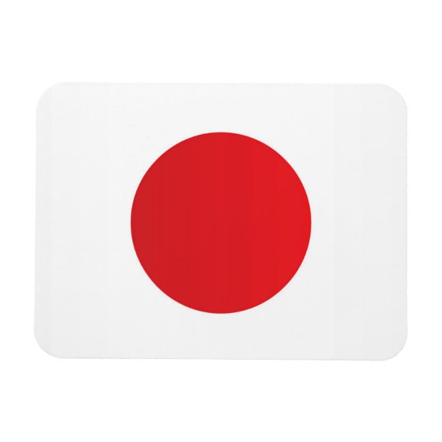 Magnet Flexible Drapeau du Japon (Horizontal)