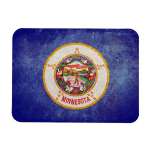 Magnet Flexible Drapeau du Minnesota