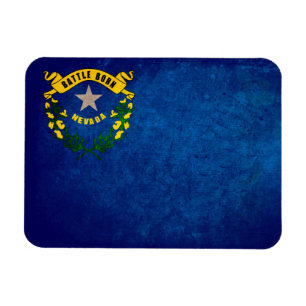 Magnet Flexible Drapeau du Nevada ;