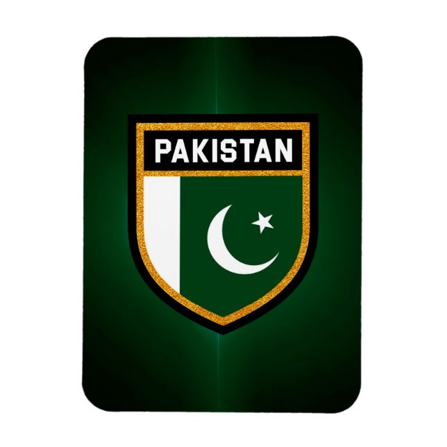 Magnet Flexible Drapeau du Pakistan (Vertical)
