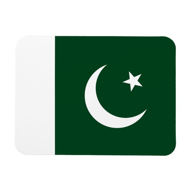 Magnet Flexible Drapeau du Pakistan (Horizontal)