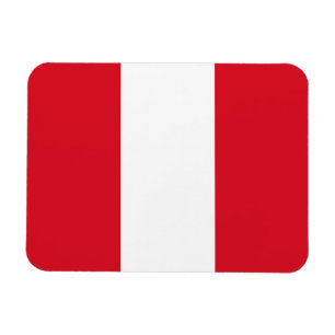 Magnet Flexible Drapeau du Pérou