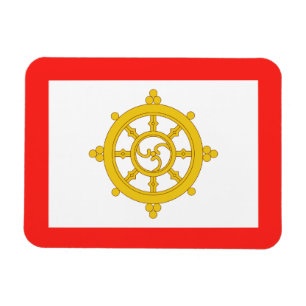 Magnet Flexible Drapeau du Royaume de Sikkim
