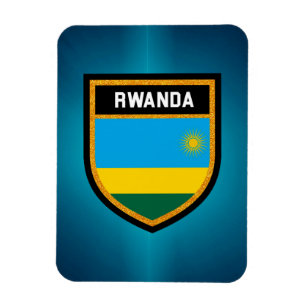 Magnet Flexible Drapeau du Rwanda