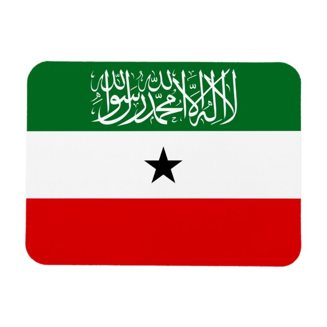 Magnet Flexible Drapeau du Somaliland (Horizontal)