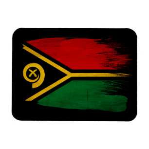 Magnet Flexible Drapeau du Vanuatu