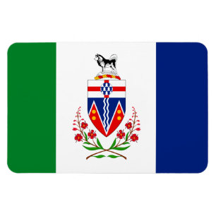 Magnet Flexible Drapeau du YUKON