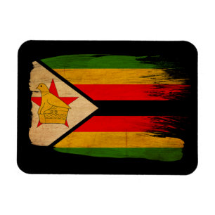 Magnet Flexible Drapeau du Zimbabwe