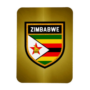 Magnet Flexible Drapeau du Zimbabwe
