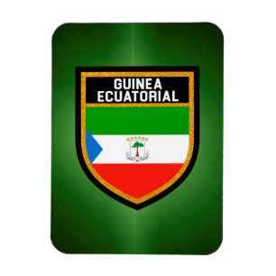 Magnet Flexible Drapeau équatorien de Guinée
