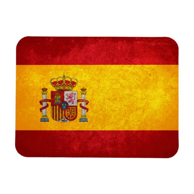 Magnet Flexible Drapeau espagnol (Horizontal)