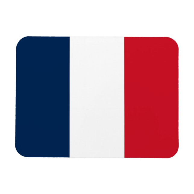 Magnet Flexible Drapeau français (Horizontal)