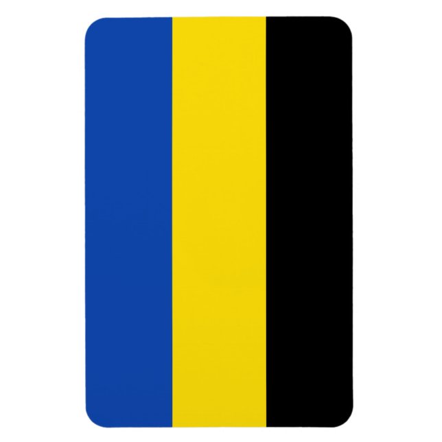 Magnet Flexible Drapeau Gelderland Région de Pays-Bas (Vertical)