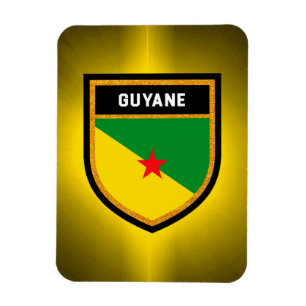 Magnet Flexible Drapeau Guyane