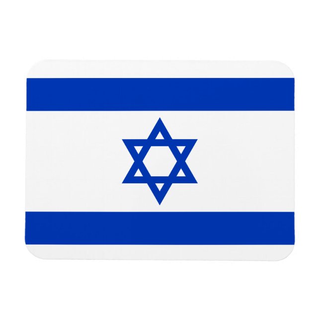 Magnet Flexible Drapeau Israël (Horizontal)