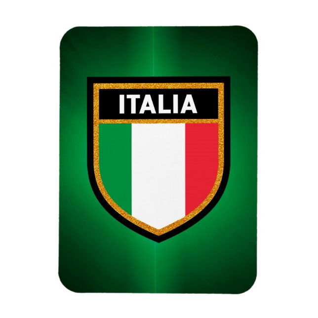 Magnet Flexible Drapeau Italia (Vertical)