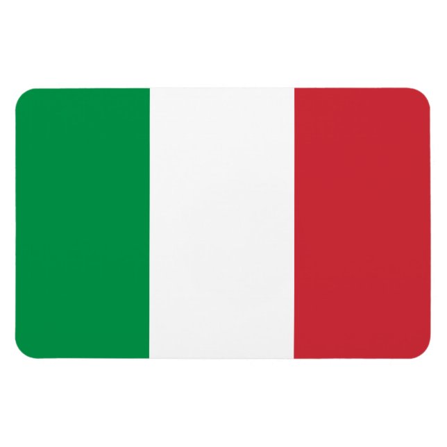 Magnet Flexible Drapeau Italie (Horizontal)