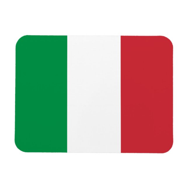 Magnet Flexible Drapeau Italie (Horizontal)