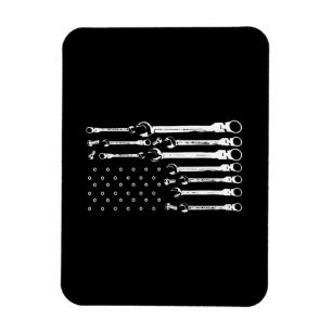 Magnet Flexible Drapeau mécanique Drapeau patriotique américain Mé
