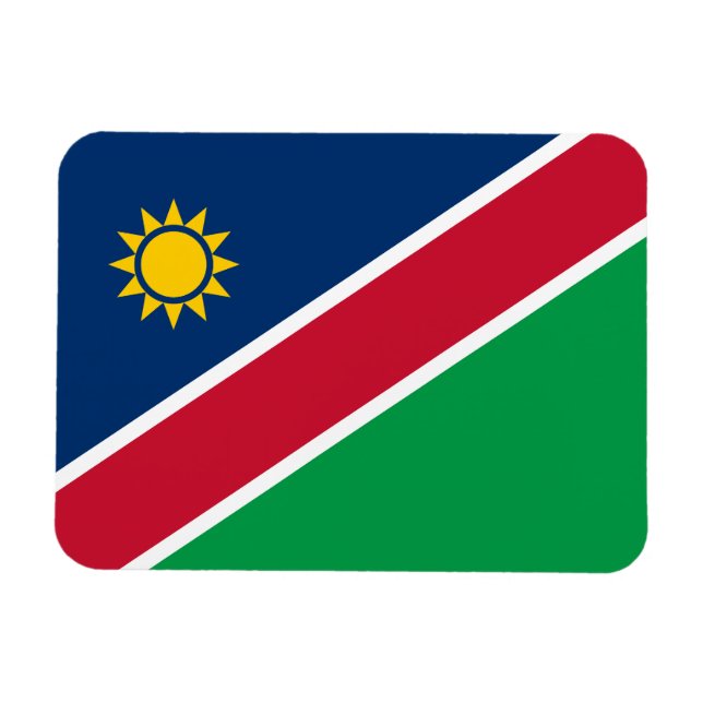 Magnet Flexible Drapeau Namibie (Horizontal)