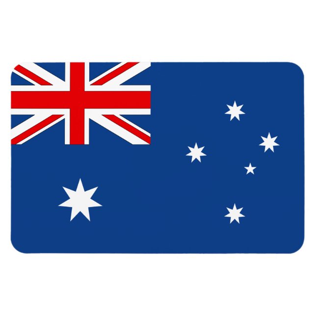 Magnet Flexible Drapeau national australien (Horizontal)