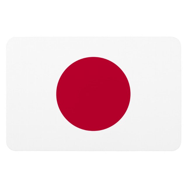Magnet Flexible Drapeau national du Japon Nisshoki (Horizontal)