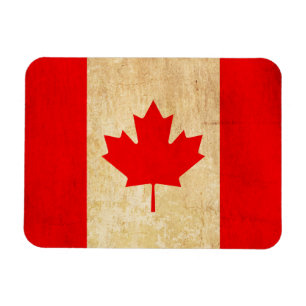 Magnet Flexible Drapeau national patriotique Vintage original du C
